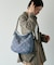 【Denim jacquard】2wayショルダーバッグ