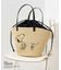 【PEANUTS×russetコラボ第二弾】カゴトートバッグ大