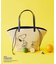 【PEANUTS×russetコラボ第二弾】カゴトートバッグ大
