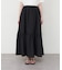 ティアードロングスカート