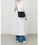 《本革/270g》エンボスモノグラムショルダーバッグ