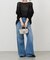 【モノグラム刺繍】コーデュラナイロン2WAYミニショルダーバッグ