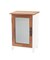 WEB限定オールドウッドガラス扉ミニキャビネット