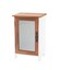 WEB限定オールドウッドガラス扉ミニキャビネット