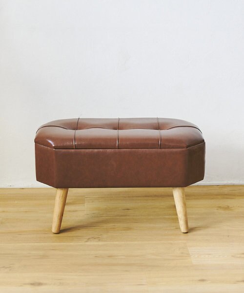 サリュ　収納スツール　ライト　ブラウス サリュ 収納スツール ライト ブラウス サリュ 収納スツール