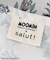 【MOOMIN×salut!】柳ワンハンドルバスケット布付き