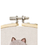【cats】猫刺繍ウォールクロック（４タイプ）