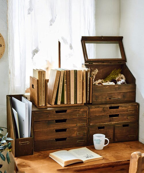 アルブル4段ドロワーボックス｜サリュの通販｜&mall（アンドモール