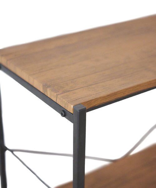 オールドアイアンラックワイド3段｜サリュの通販｜&mall（アンドモール