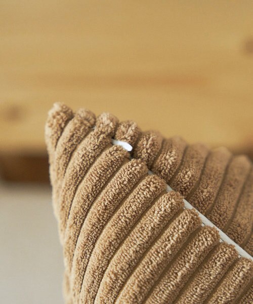 【受注生産品】コーデュロイクッション×2 キッズ コーデュロイ クッションカバー - ベージュ | ZARA Japan