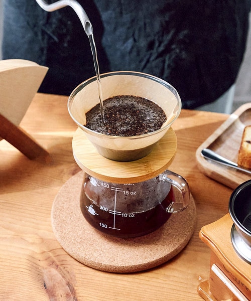 コーヒー Maururu 新潟直送計画】SLOW ＆ MELLOW コーヒードリッパー 木のぬくもり