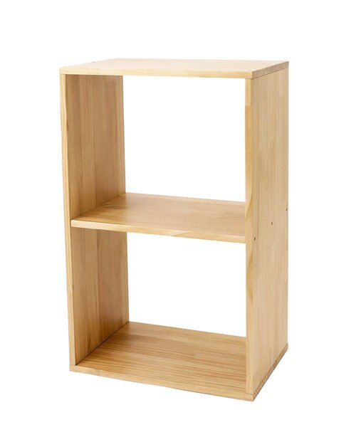 WEB限定ウッド2段シェルフ｜サリュの通販｜&mall（アンドモール