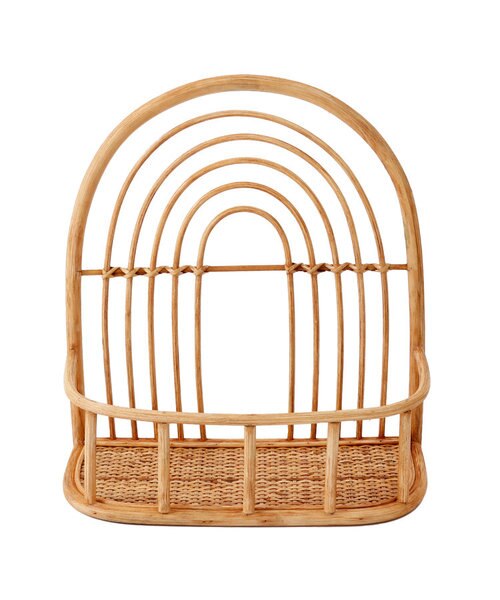 ラタンアーチディスプレイラック／マクラメとラタン｜サリュの通販