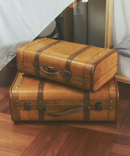 あむ【お値下げ】ヴィンテージ トランク インテリア ウェルカムトランク ウェルカムトランク ウエルカムトランク アンティークトランクボックス