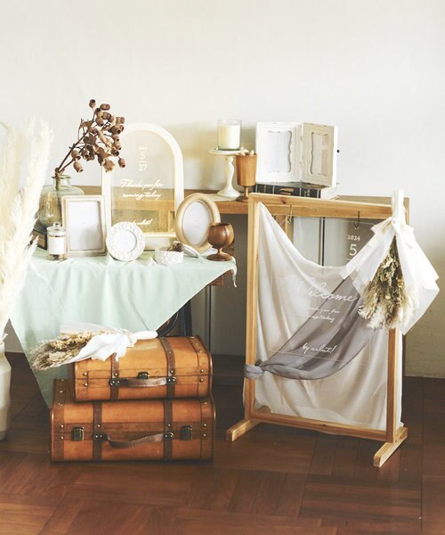 フェイクレザーアンティークトランク：S／welcome space｜サリュの通販