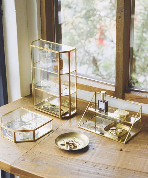 ガラス3段ラック｜サリュの通販｜&mall（アンドモール）三井
