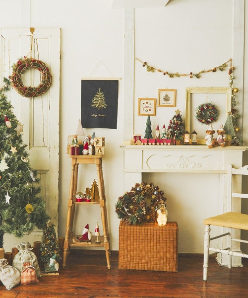 松ぼっくりのナチュラルリース／Joyeux noel｜サリュの通販｜&mall