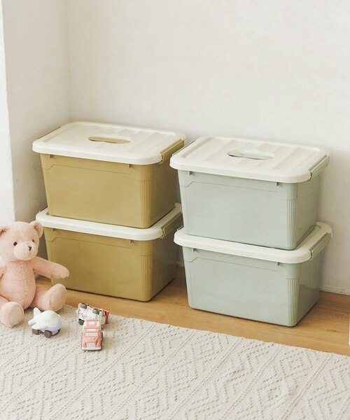 バイカラーストレージボックス｜サリュの通販｜&mall（アンド