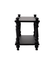 《WEB限定商品》ミニ2段シェルフ／ブラックアンティーク