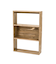 ウッド2WAYディスプレイシェルフ／デニムナチュラル