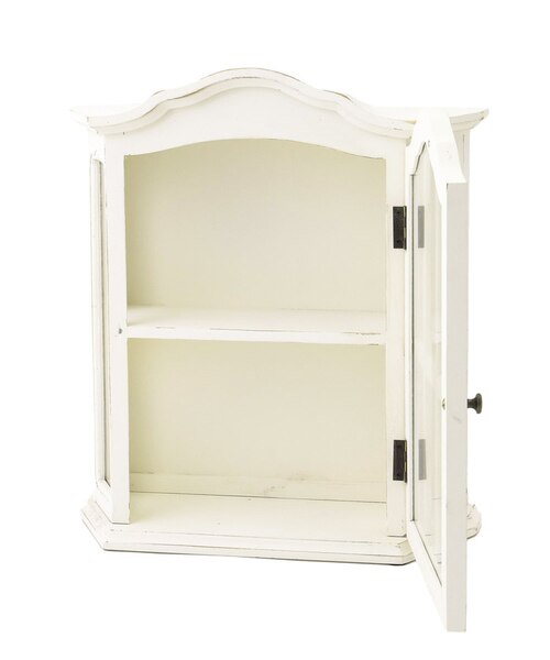 アンティークコレクションキャビネット salut! サリュ ホワイト ディスプレイキャビネット／white antique | salut!(サリュ)ライフ