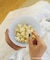 ミルキーガラスボウル：14.5cm／おうち映画館