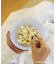 ミルキーガラスボウル：14.5cm／おうち映画館