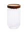 ストライプガラスキャニスター：700ml
