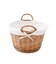 カバー付き柳バスケット：ラウンド
