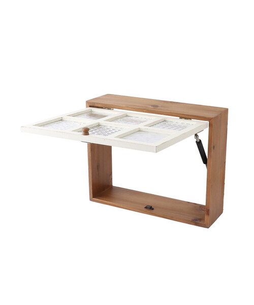 ガラス窓枠ディスプレイラック｜サリュの通販｜&mall（アンドモール