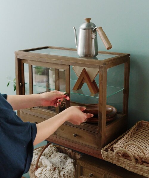 楽天市場】シャビー キャビネットの通販 シャビー 飾り棚 ミニ