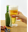 ダブルウォールビールタンブラー：400ml／ビールと唐揚げ