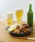 ダブルウォールビールタンブラー：400ml／ビールと唐揚げ