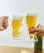 ダブルウォールビールジョッキ：370ml／ビールと唐揚げ