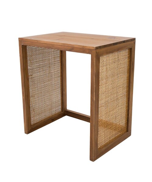 salyu! サリュ ラタンランプサイドテーブル salyu! サリュ ラタンランプサイドテーブル - メルカリ