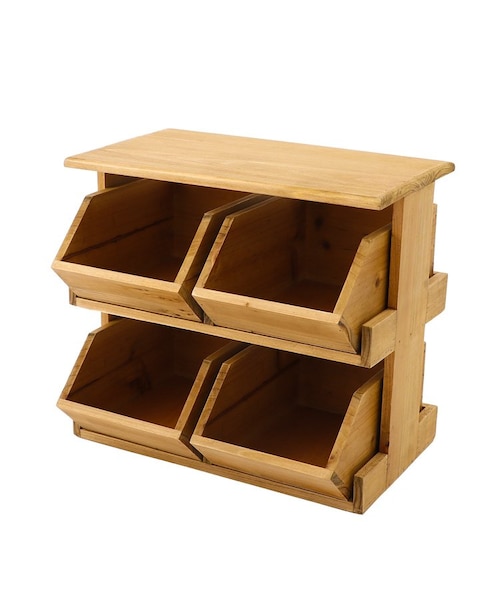 コーヒーストレージラック／パンとコーヒー｜サリュの通販｜&mall