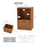 《WEB限定商品》ラタンドロワーディスプレイラック