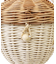 《WEB限定再入荷》ラタンどんぐりバスケット
