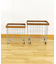 《WEB限定商品》WOODワイヤーバスケット：M