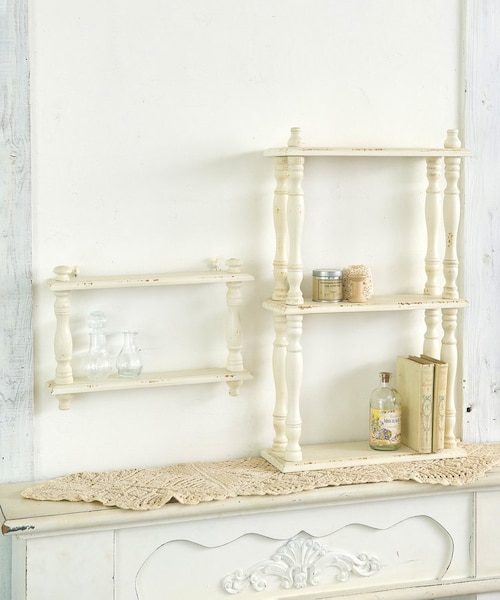 WEB限定商品》アンティークウォールラック／choupinet｜サリュの通販