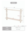 《WEB限定商品》アンティークミニウォールラック／choupinet