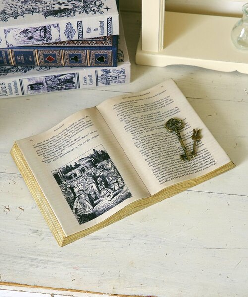 サリュ　不思議の国のアリス ブックオフウォールアート　エンプティブックセット サリュ 不思議の国のアリス ブックオフウォールアート エンプティ