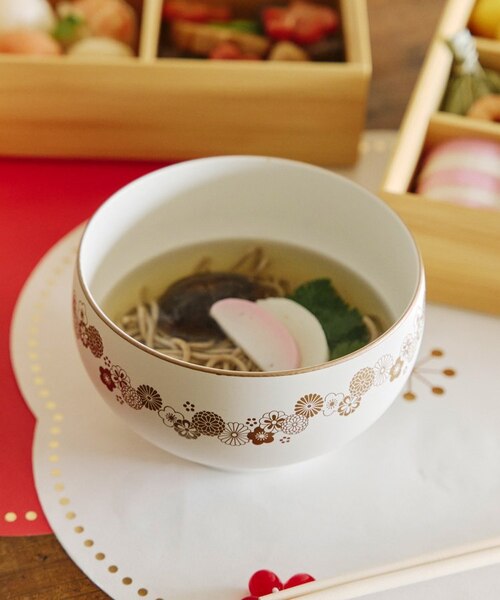 ほっこり汁椀大：750ml／花ひらく、新春のうつわ｜サリュの通販｜&mall