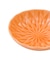 ガラス貫入小皿橙／花ひらく、新春のうつわ