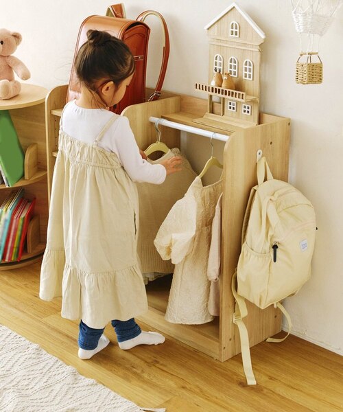 WEB限定再入荷》身支度ラック／こども部屋｜サリュの通販｜&mall 