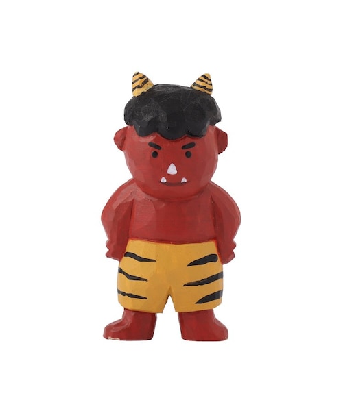 WEB先行販売》木彫りの赤鬼／節分｜サリュの通販｜&mall（アンドモール