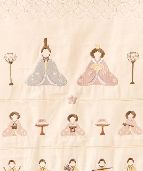 雛段刺繍タペストリー／ひなまつり｜サリュの通販｜&mall（アンド