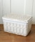 《WEB限定再入荷》ホワイト柳蓋つきバスケット
