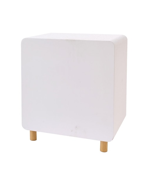 WEB限定商品》ウッドマーブルサイドチェスト／milk latte｜サリュの