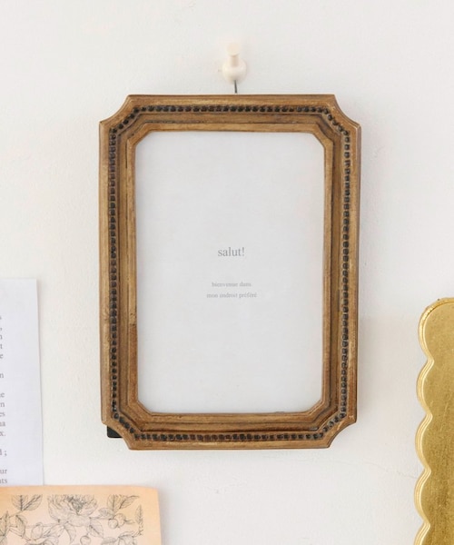 エンボスラインフォトフレーム｜サリュの通販｜&mall（アンドモール